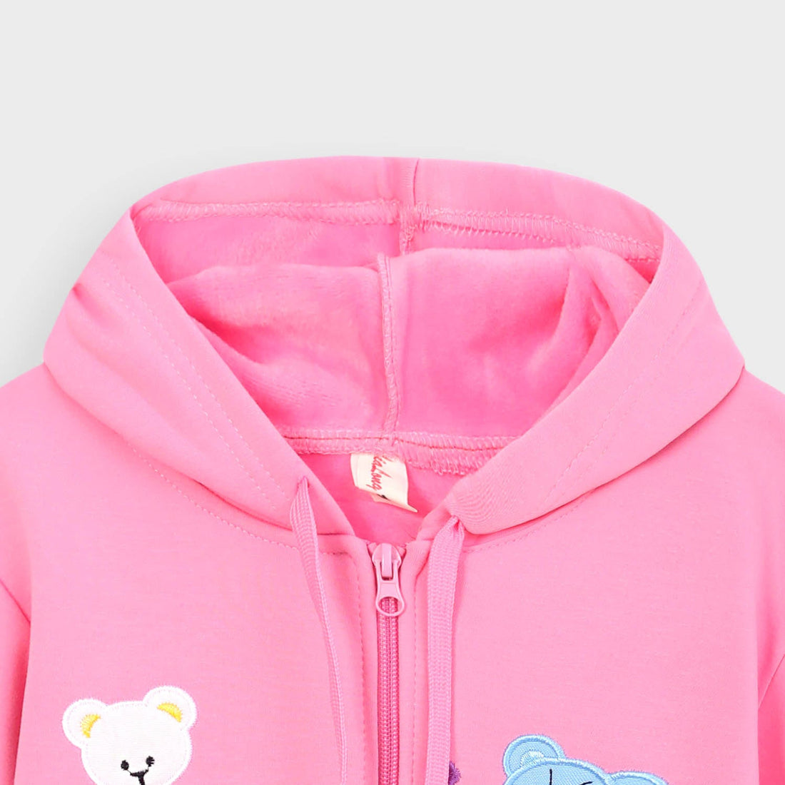 Imported Embroidered Fleece Hoodie For Girls