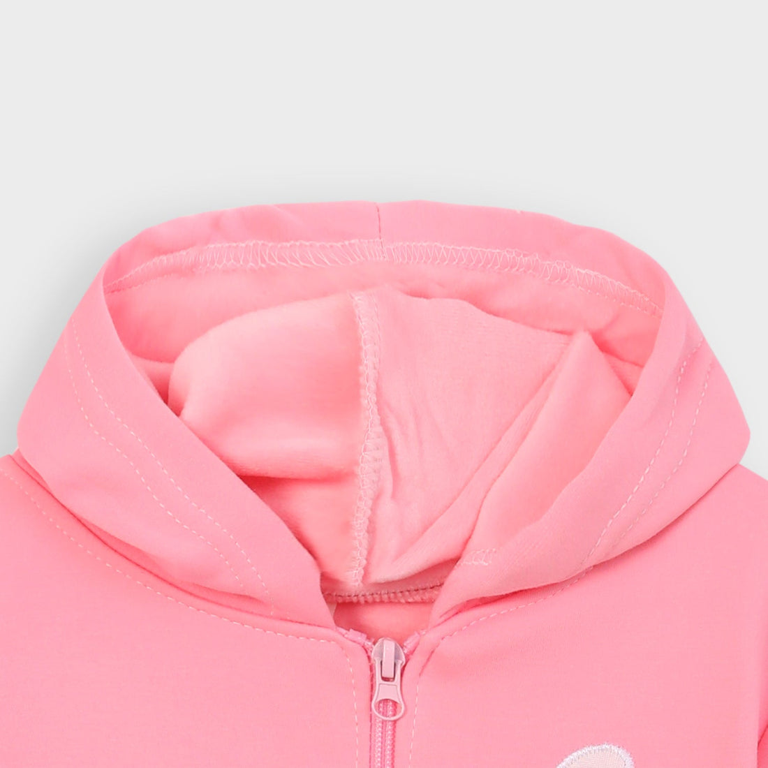 Imported Embroidered Fleece Hoodie For Girls