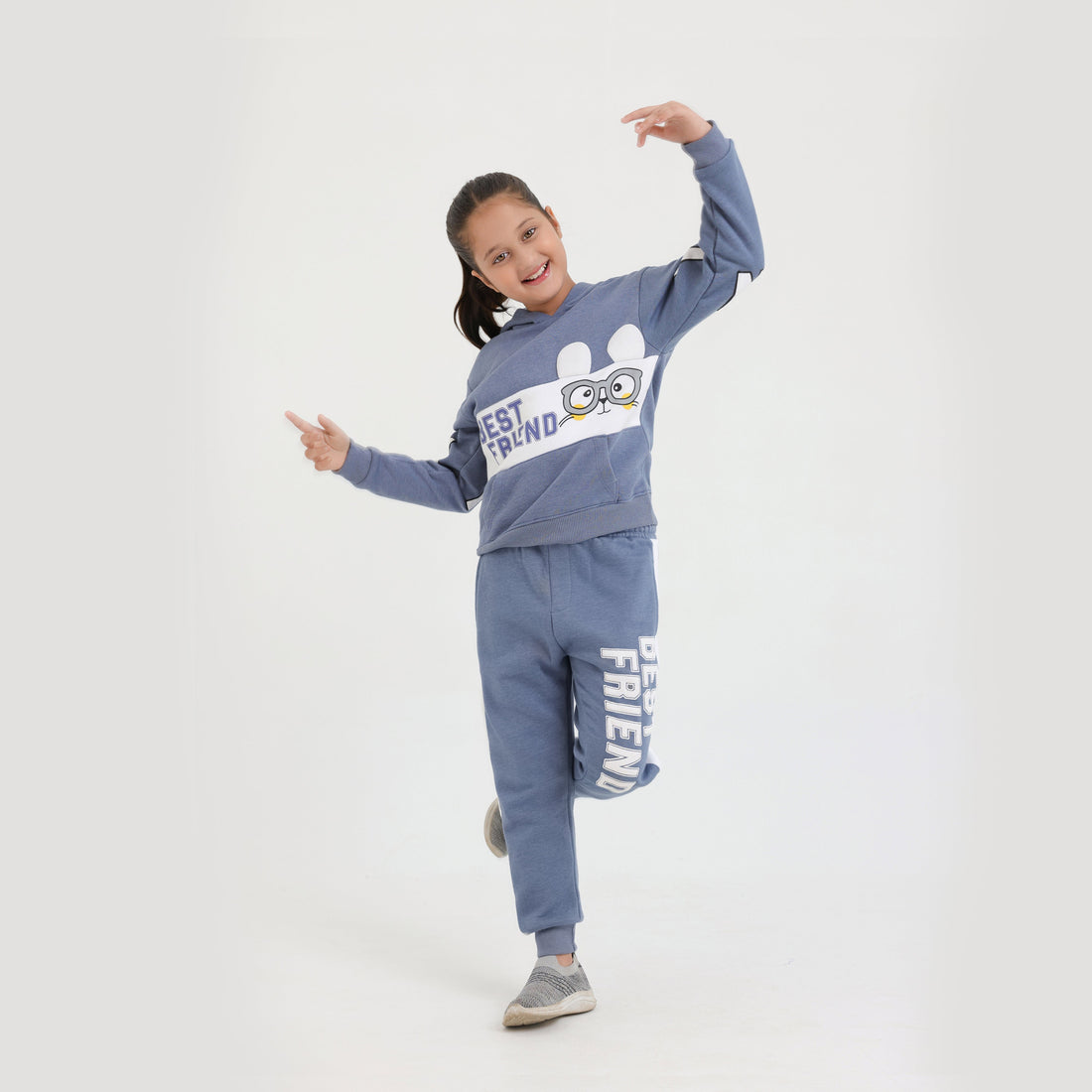 Kids Cut & Sew  UNISEX pull over fleece hoodies Track Suit