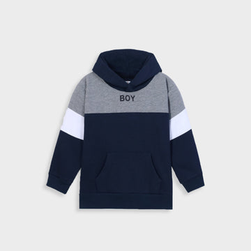 Kids Premium Quality Printed Cut & Sew Pull-Over Fleece Hoodie