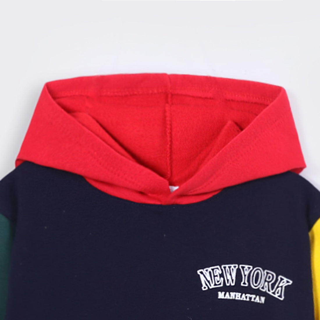 Kids Soft "multi color Fleece pull over hoodie" Tracksuit